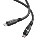 Дата-кабель MORE CHOICE (4620202554581) K83ia 2м USB 3.0A PD 27W для Lightning ng 8-pin -2 м, черный, фото3