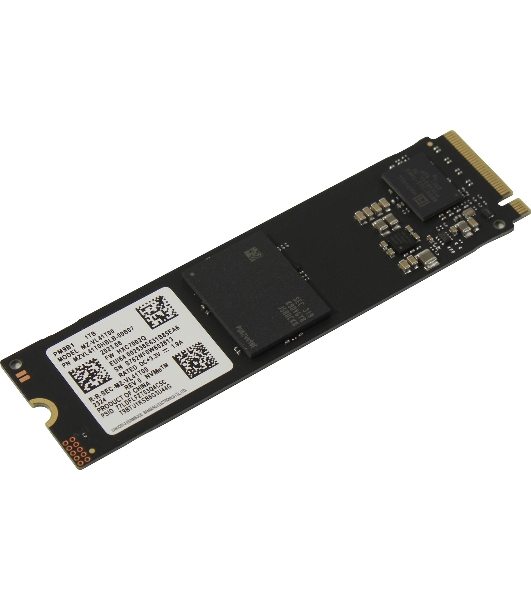 Накопитель SSD Samsung PM9B1, 1Tb, M.2 2280, PCIe 4.0 x4, NVMe, R/W 3600/3000