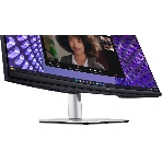 Монитор 34' Dell P3424WEB IPS 3440x1440, 60 Гц, 5 мс, 21:9, 300 кд/м2, 1xHDMI, 1хDP, 2хUSB-C, RJ-45, 1x3.5 мм, черный/серебристый, фото7