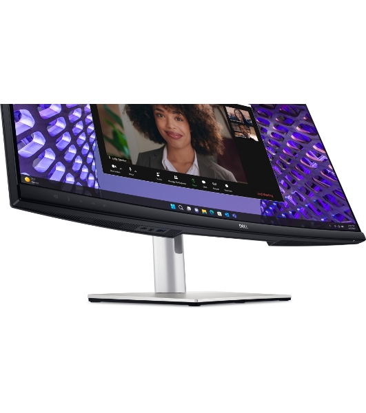 Монитор 34' Dell P3424WEB IPS 3440x1440, 60 Гц, 5 мс, 21:9, 300 кд/м2, 1xHDMI, 1хDP, 2хUSB-C, RJ-45, 1x3.5 мм, черный/серебристый