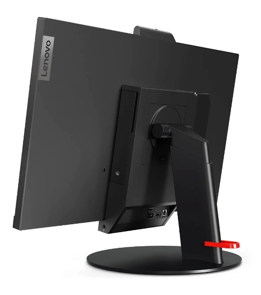 Монитор 27' Lenovo ThinkCentre 11JHRAT1UK IPS 2560x1440, 60 Гц, 4 мс, 16:9, 350 кд/м², HDMI, DP, 3.5 Jack, USB Hub (2x USB 3.1), динамики (2x2 Вт), веб-камера, микрофон, черный
