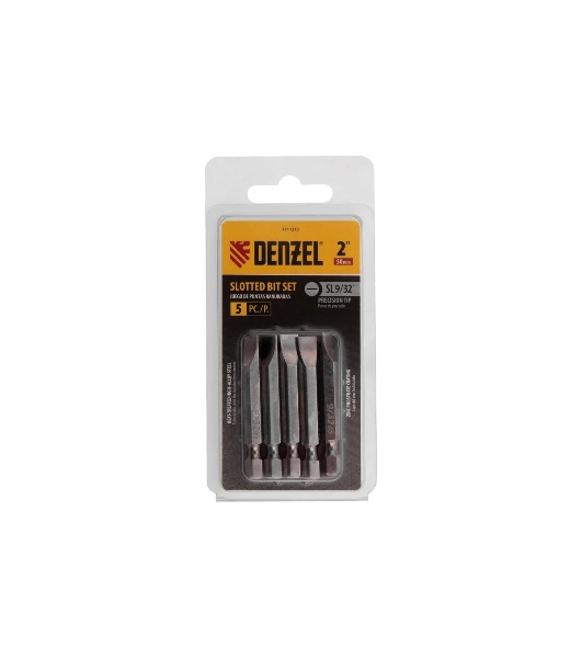Набор бит Denzel SL9/32'x2', 5 шт.