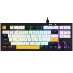 Клавиатура проводная Ritmix RKB-587BL синий-белый-оранжевый, фото10