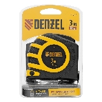 Рулетка Denzel 3м x 16 мм, двухсторонний зацеп, нейлон, двуст. шкала, автоматич. 31570, фото4