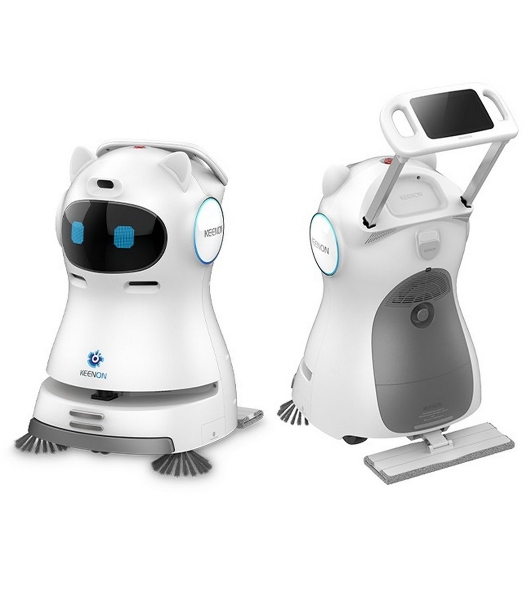 Сервисный робот-уборщик Keenon Robotics модели Kleenbot C30
