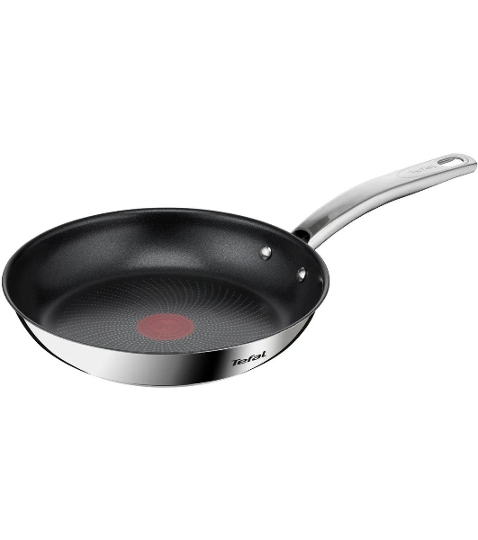 Сковорода Tefal Intuition B8170444, 24см, без крышки, стальной