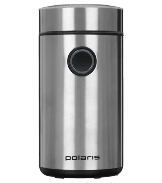 Кофемолка Polaris PCG-2016 200вт, 50гр. нержавеющая сталь