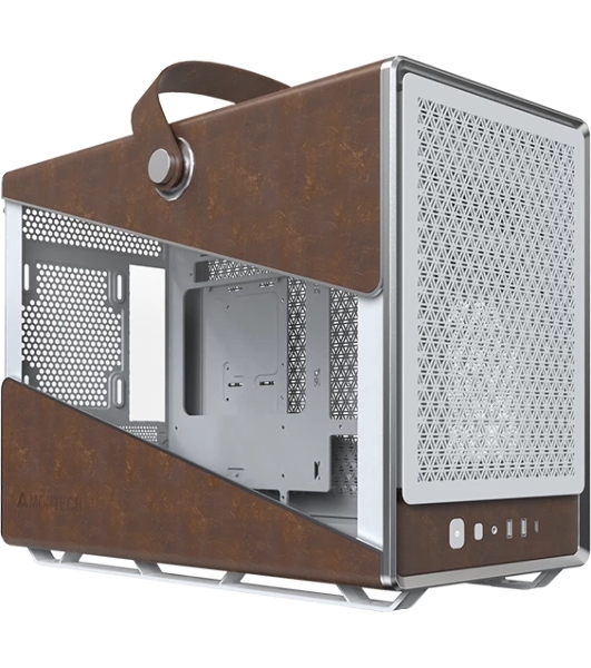 Компьютерный корпус Montech Heritage (W) белый без БП mATX 9x120мм 2x140мм 2xUSB3.0 audio bott PSU