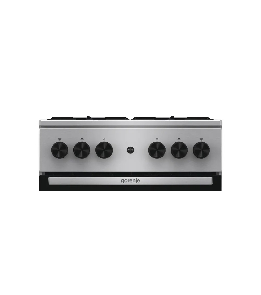 Плита газовая Gorenje GGI5A21XJ серебристый, конфорок 4 газовых, духовка 61 л, 50 см x 85 см x 59.4 см