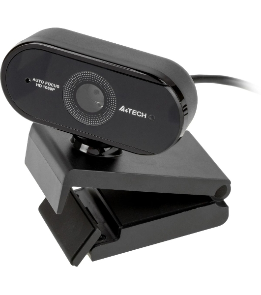 Веб-камера A4Tech PK-930HA 1920x1080, 30 кадр/с, USB Type-A, микрофон, автоматическая фокусировка, универсальное крепление