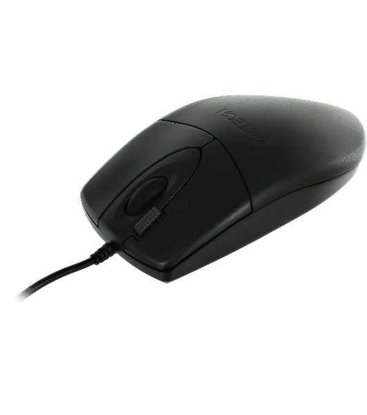 Комплект клавиатура+мышь A4Tech KR-8520D проводной, USB, 1200 DPI, чёрный