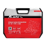 Набор инструментов, 1/2', 1/4', пластиковый кейс 76 предметов MTX, фото29
