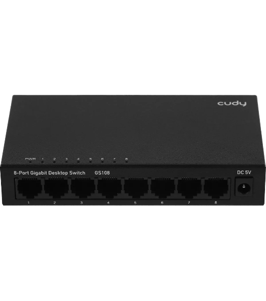 Коммутатор Cudy GS108, 8×1 Гбит/с