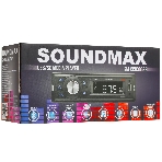 Автомагнитола Soundmax SM-CCR3062B, 1 DIN, Bluetooth, USB Type-A, AUX, фото5