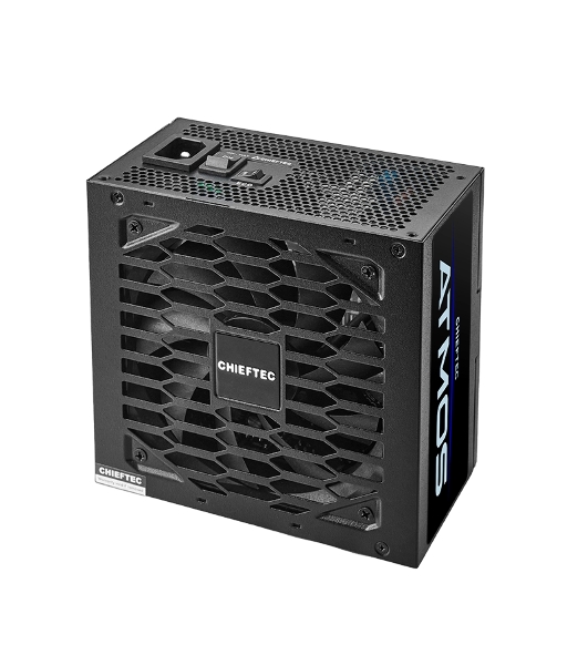Блок питания Chieftec Atmos CPX-850FC, 850Вт, 80 PLUS Gold, 135мм, модульный, черный