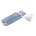 Флешка USB Smartbuy V-Cut Blue (SB64GbVC-B3), 64Gb, USB 3.0, R/W 75/30, голубой, фото3