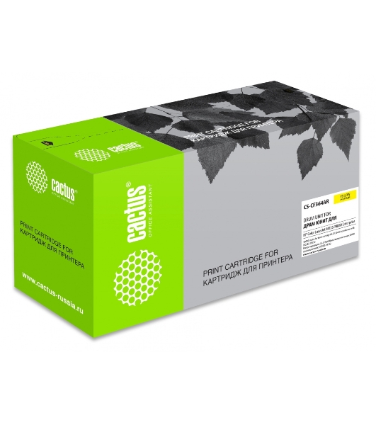 Блок фотобарабана Cactus CS-CF364AR желтый ч/б:30000 стр. для CLJ M855/M880 Enterprice HP