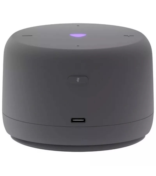 Умная колонка Яндекс Станция Лайт 2, 6Вт, компактная, 1 динамик, Matter, Wi-Fi, Bluetooth 5.0, Алиса, серый