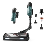 Пылесос вертикальный Tefal X-Force Flex TY9L42WO серый/зеленый, питание от аккумулятора, 150 Вт, уборка сухая, пылесборник 0.65 л, фото3