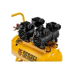Компрессор безмасл. малошумный Denzel DLP -3000/50, 3 кВт, 2х1,5 кВт,50 л, 2850 об/мин,500 л/мин, фото17