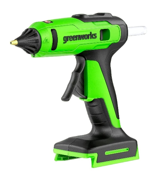 Пистолет клеевой аккумуляторный GreenWorks G24GLG, 24V, 11 мм, без АКБ и ЗУ (3502207)