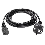 Кабель компьютер - розетка 3 м 220V (Европейский стандарт) VCOM/TELECOM, фото2
