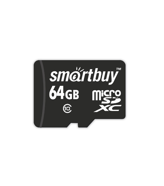 Флеш карта micro SDXC Smartbuy 64Gb Class 10 (без адаптера)