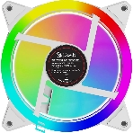 Вентилятор для корпуса Bloody BD-CF120ARGb4 ARGb белый, 120 мм, 1600 об/мин, 26 дБ, 4 pin, фото2