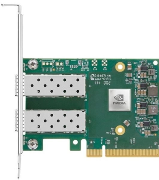Сетевая карта ConnectX-6 Lx EN adapter card, 25GbE, Dual-port SFP28, PCIe 4.0 x8, No Crypto, Tall Bracket