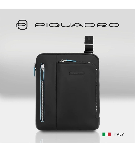 Сумка для ноутбука Piquadro Blue Square CA1816B2/N черный натур.кожа