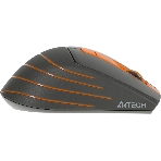 Мышь беспроводная A4Tech Fstyler FG30S серый/оранжевый, 2000 dpi, радиоканал, USB, кнопки - 6, фото7