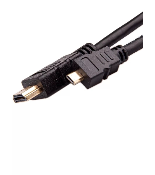 Кабель VCOM/TELECOM HDMI-19M -- MicroHDMI-19M ver 2.0+3D/Ethernet,1m Telecom TCG206-1M