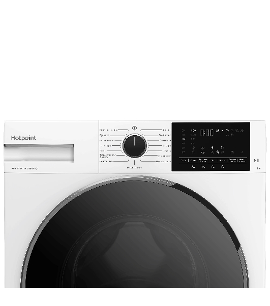 Стиральная машина Hotpoint WH 9490 VWX белая, загрузка фронтальная 9кг, 1400 об/мин., класс: A