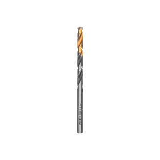 Сверло спиральное по металлу Denzel 5,5 x 93мм, Р6М5, Golden Tip, многогранная заточка