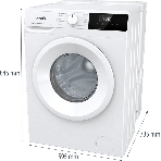 Стиральная машина Gorenje W2NHPI72SCSIRV белый загрузка фронтальная 7 кг, 1200 об/мин., класс: А, фото4