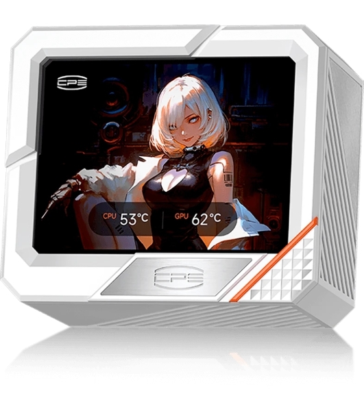 Система охлаждения PCCooler GT360 ARGb Display WH (310W, 360мм, LED temp., белый, ARGb/Fans: 3x120мм, 99CFM, 41.5dBA, 3000RPM/Pump 15dBA, 2600RPM, Rad thickness 27мм/S: 1851, 1700, 1200, 115X, AM5, AM4)