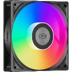 Система охлаждения PCCooler DA360 Pro ARGb Digital BK (300W, 360мм, LED temp., Black, ARGb/Fans: 3x120мм, 75.8CFM, 33.7dBA, 2200RPM/Pump height 57мм, 28dBA, 3000RPM, Rad thickness 27мм/S: 1851, 1700, 1200, 20XX, 115X, AM5, AM4), фото6