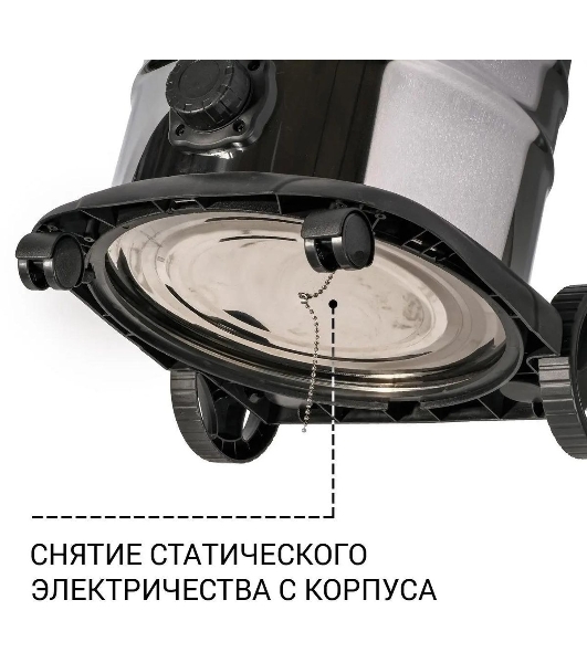 Строительный пылесос Bort BSS-1630-Storm 1600Вт (уборка: сухая/влажная) синий