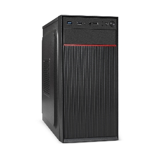 Компьютерный корпус ExeGate BAA-113 EX292347RUS Minitower (mATX, без БП, 2хUSB, аудио, черный)
