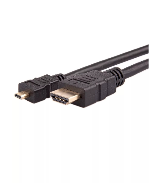 Кабель VCOM/TELECOM HDMI-19M -- MicroHDMI-19M ver 2.0+3D/Ethernet,1m Telecom TCG206-1M