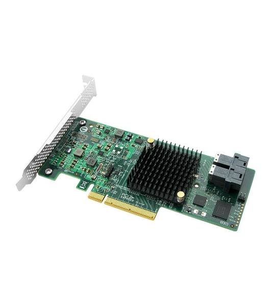 Контроллер ACD SAS3008-8R PCIe 3.0 x8 LP, SAS/SATA 12G, RAID 0,1,10,1E,JBOD, 8port (2xint SFF8643), 3008ROC (аналог LSI 9341-8i), RTL