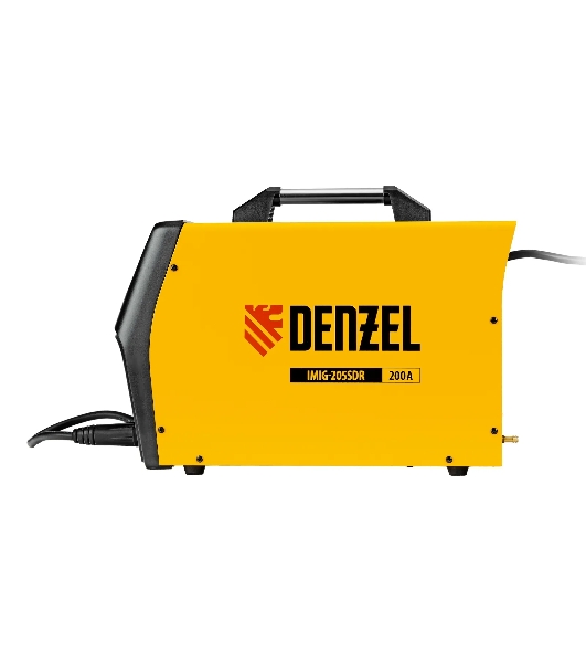 Аппарат инвертор. полуавтомат. cварки Denzel IMIG-205SDR, 200 А, ПВ 60%, катушка 5 кг