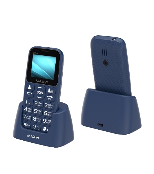 Мобильный телефон Maxvi B110ds синий