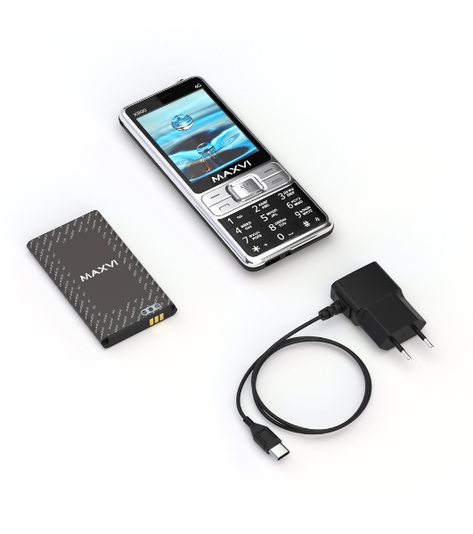 Мобильный телефон Maxvi X900 4G черный
