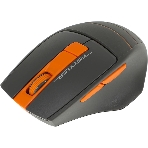 Мышь беспроводная A4Tech Fstyler FG30S серый/оранжевый, 2000 dpi, радиоканал, USB, кнопки - 6, фото10