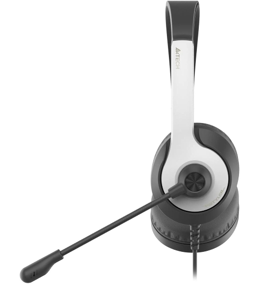 Гарнитура A4Tech Fstyler FH100U белый/черный, проводная