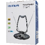 Антенна телевизионная Hyundai H-TAI200 15дБ активная черный, фото3