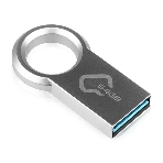 Флешка USB QUMO 64Gb Ring USB 3.0 цвет корпуса металлик(QM64GUD3-Ring), фото 1