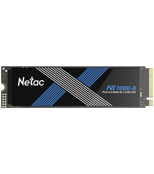 Накопитель SSD Netac NV7000-Q, 4Tb, M.2 2280, PCIe 4.0 x4, NVMe, R/W 7100/6200, с радиатором