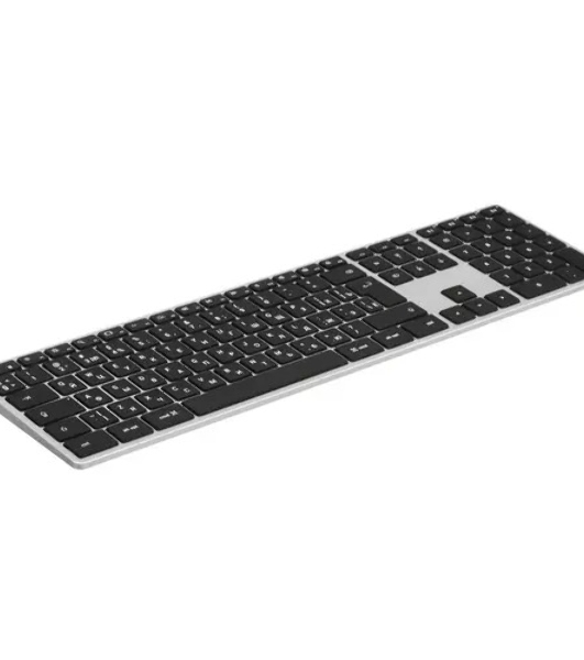 Клавиатура беспроводная Satechi Slim X3 Bluetooth Backlit Keyboard, Bluetooth, Серебристый ST-BTSX3S-RU